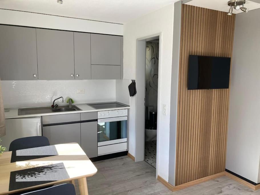 Skirennen Von Der Terrasse Mitverfolgen Apartmán